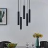 Lindby Hängeleuchte Sanad, Ø 40 cm, 5-flg., schwarz, GU10 Produktbild-Vorschau 3