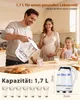 Aigostar EVE 30 GON Glas-Elektro-Wasserkocher 2200W, 1.7L Produktbild-Vorschau 13