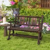 Garten Schaukelbank für 2 Personen, Holz Zweisitzer Produktbild-Vorschau 2