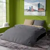 A bedroom scene with a bed, window, and artwork on the wall. Produktbild-Vorschau