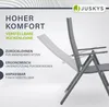 Juskys Gartenstuhl Calena 2er Set - 7-Fach verstellbare Produktbild-Vorschau 4