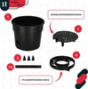 KOTARBAU® 2er Set Tomatenpflanze Pflanzkübel ⌀ 30 cm mit Produktbild-Vorschau 6