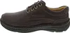 Side view of a brown leather shoe. Anteprima dell’immagine prodotto
