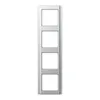 Jung A 584 AL Abdeckrahmen 4-fach aluminium A500 Produktbild-Vorschau 2