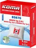 KOMA BS67G - Set mit 20 Stück Staubsaugerbeuteln mit Produktbild-Vorschau 6