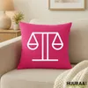 Huuraa Kissenbezug Waage Sternzeichen Symbol 40x40cm Produktbild-Vorschau 2