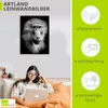 ARTland Leinwandbild Der Professor Größe: 45x60 cm Produktbild-Vorschau 2