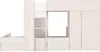Lit superposé blanc avec armoire et tiroirs 1277 Voir les images du produit 8