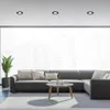 3 x Briloner LED Einbauleuchten Schwarz rund Ø12cm IP44 7W Productafbeelding-voorbeeld 4