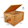 Proutěná bouda pro kočku se sklopným víkem z vrbového Náhled obrázku produktu 6
