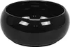 A black ceramic bowl on a white background. Náhľad obrázku produktu