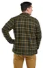 Pile Overshirt Herren (D.Green/Bronze) Größe M Produktbild-Vorschau 4