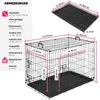 tectake® Klec pro psy mřížový box Luna skládací, se 2 Náhled obrázku produktu 7