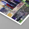 Poster - Poster ohne Rahmen - Abstraktion modern - 60x60 cm Produktbild-Vorschau 2
