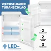 Bomann Kühlschrank mit Gefrierfach | 109L | 2 Ablagen | mit Produktbild-Vorschau 5
