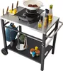 VEVOR Servierwagen Küchenwagen 100 x 64 x 83,5 cm Produktbild-Vorschau 1