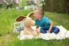 Kuscheltier Hase Ralf Rabbit, ca. 50cm Produktbild-Vorschau 5