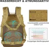 Topchances Großer Militär Rucksack Herren 45L Outdoor Produktbild-Vorschau 5