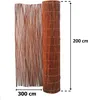 BOGATECO Weidenmatte Sichtschutz Zaun aus Holz |Gartenzaun Produktbild-Vorschau 3