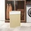HOMCOM Bambus Wäschekorb mit Deckel 55 L Eck Wäschesammler Produktbild-Vorschau 7