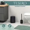 Ensemble de toilette Eluno TESERO, brosse de toilette avec Voir les images du produit 2