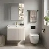 Rea Set Di Mobili Da Bagno Con Lavabo De07-60 Beige 60cm Anteprima dell’immagine prodotto 2