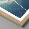 Gerahmtes Poster - Rahmen in heller Eiche - Pflanze Natur - Produktbild-Vorschau 2