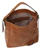 L.CREDI Schultertasche Umhängetasche Jana Hobo Cognac Produktbild-Vorschau 4