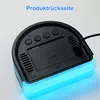 Dimmbare LED-Ambientelichtuhr，LED-Lichtuhr mit Produktbild-Vorschau 3