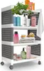 Regal MagicHome Rolly, Kunststoff, 4 Ablagen, 49x29x75,5 Produktbild-Vorschau 1