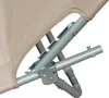 Linder Exclusiv Klappbarer Garten-Liegestuhl GM4001BG Beige Produktbild-Vorschau 2