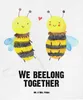 Mr. & Mrs. Panda Babydecke Biene Verliebt - Weiß - Produktbild-Vorschau 1