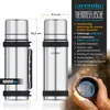 Arendo Thermos en acier inoxydable, thermos 1L, double Voir les images du produit 2