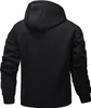 ASKSA Herren Herren Kapuzenjacke Winter Kapuzenpullover mit Produktbild-Vorschau 2