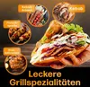 GOURMETmaxx Dönergrill Rotisserie 1400 Watt Hähnchengrill Produktbild-Vorschau 6