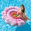 INTEX Luftmatratze Blume Ø 142 cm, aufblasbar Produktbild-Vorschau 3