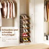 Dripex Vertikales Schuhregal mit 6 Ebenen, Schuhablage Produktbild-Vorschau 5