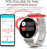 INF Smartwatch per donna con ECG e Bluetooth Anteprima dell’immagine prodotto 9