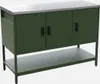Mobile da esterno in acciaio 3 ante e 1 ripiano, 120cm, Anteprima dell’immagine prodotto 1
