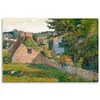 Leinwandbild  Die Häuser von Vaugirard - Paul Gauguin Produktbild-Vorschau 3