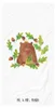 Mr. & Mrs. Panda Badehandtuch Bär König - Weiß - Geschenk, Produktbild-Vorschau 1