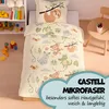 Bettwäsche 135x200/80x80cm 2-teilig Dschungel – Microfaser Produktbild-Vorschau 6