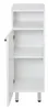 Półsłupek Stojący Lupo Biały Połysk 30x84x35,2 cm, Podgląd zdjęcia produktu 12