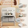 Prebaľovací pult  Sklopný 5-násobne výškovo nastaviteľný Náhľad obrázku produktu 3