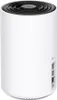 A white cylindrical mesh Wi-Fi system is shown against a white background. Produktbild-Vorschau