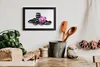 Bild 30x20 MDF-Rahmen Wandkunst Blumen-Stones-Kunst Produktbild-Vorschau 2