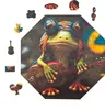 Milliwood Holzpuzzles - Lustige Tiere - Musikalischer Produktbild-Vorschau 1