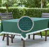 Gartentischdecke mit Fransen Tischdecke rund oval eckig Produktbild-Vorschau 7