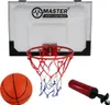 Canestro da basket con tavola MASTER 45 x 30 cm Anteprima dell’immagine prodotto 1