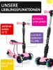 Yoleo 3-in-1 Kinder Roller Scooter mit abnehmbarem Sitz, 3 Produktbild-Vorschau 2